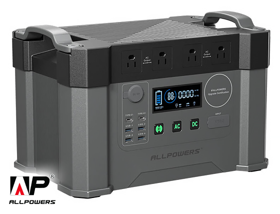 ALLPOWERS: S2000 Pro Portable Power Station 2400W 1500Wh